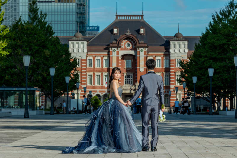 KIYOKO HATA WEDDINGS 青山_撮影前に打ち合わせができる