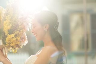 KIYOKO HATA WEDDINGS 青山_洋装ロケーション