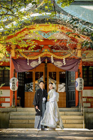 KIYOKO HATA WEDDINGS 青山_和装ロケーション