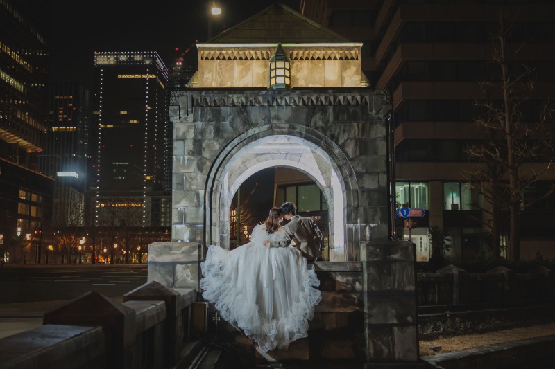 KIYOKO HATA WEDDINGS 青山_夜景で撮影できる
