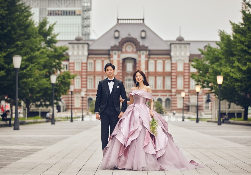 KIYOKO HATA WEDDINGS 青山_撮影前に打ち合わせができる