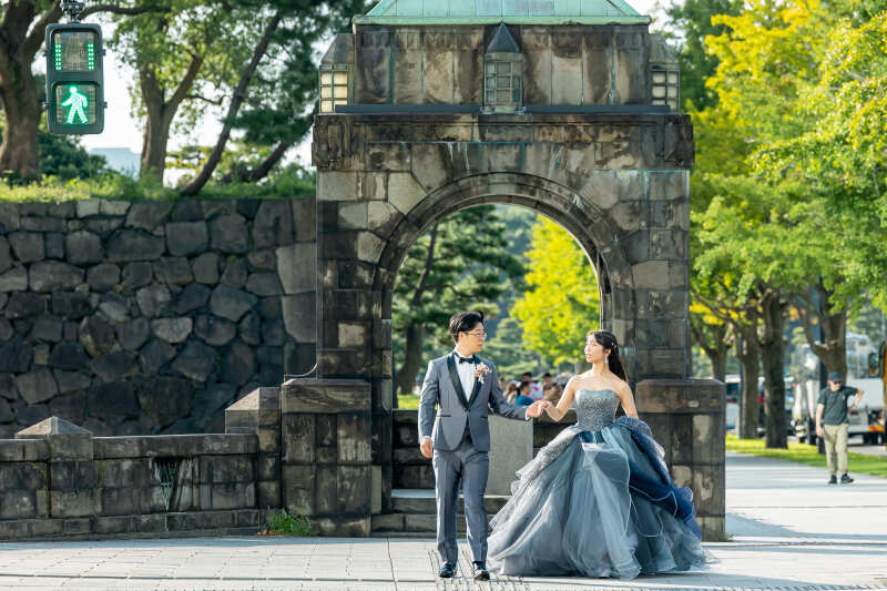 KIYOKO HATA WEDDINGS 青山_人気スポットで撮影できる
