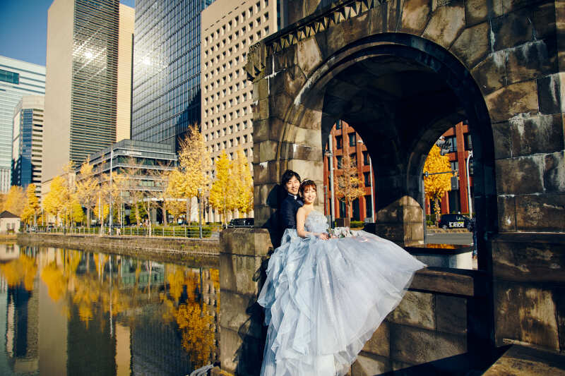 KIYOKO HATA WEDDINGS 青山_人気スポットで撮影できる