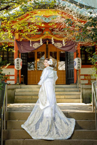 KIYOKO HATA WEDDINGS 青山_和装ロケーション
