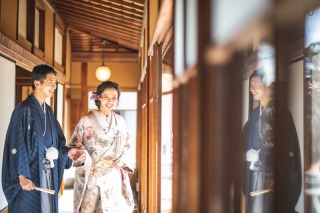 KIYOKO HATA WEDDINGS 青山_和装ロケーション