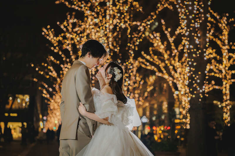 冬限定のイルミネーション♪