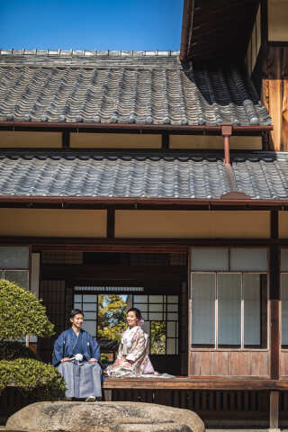 KIYOKO HATA WEDDINGS 青山_和装ロケーション