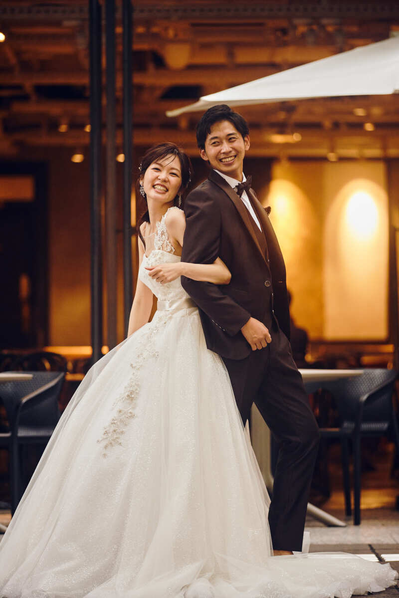 KIYOKO HATA WEDDINGS 青山_撮影前に打ち合わせができる