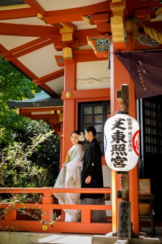 KIYOKO HATA WEDDINGS 青山_和装ロケーション