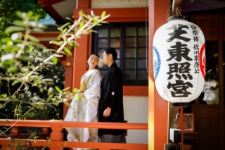 KIYOKO HATA WEDDINGS 青山_和装ロケーション