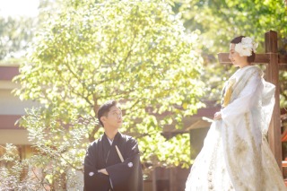 KIYOKO HATA WEDDINGS 青山_和装ロケーション