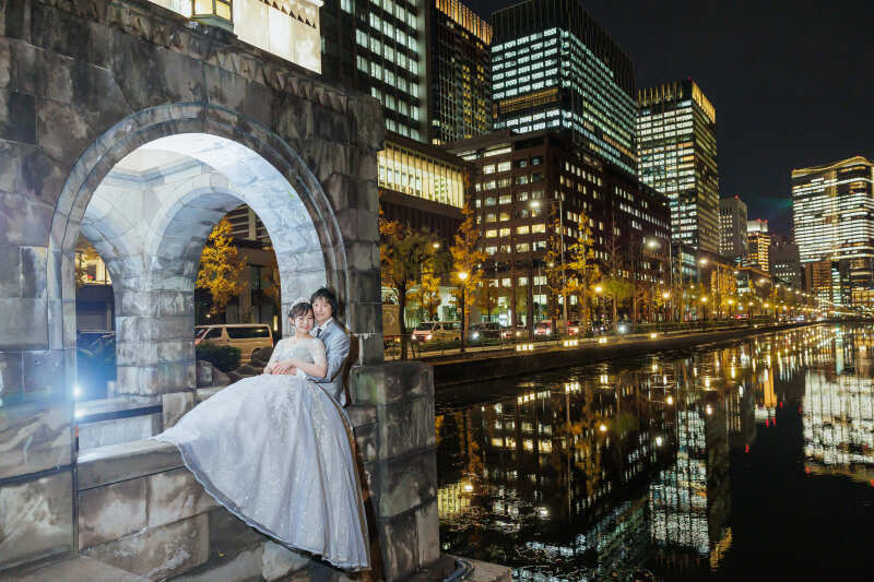 【KIYOKO HATAフォトプラン／丸の内ナイト】ドレスプラン