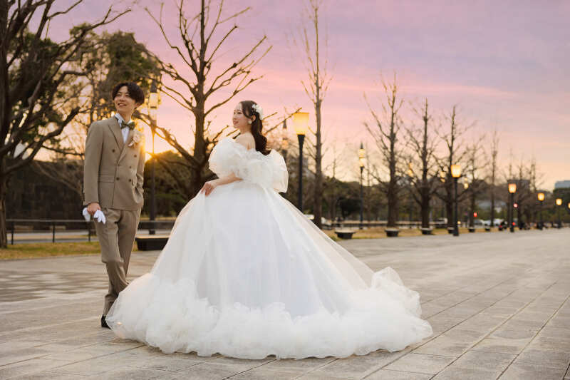 【KIYOKO HATAフォトプラン／丸の内ナイト】ドレスプラン