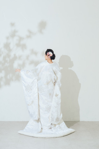 キラキラ白無垢