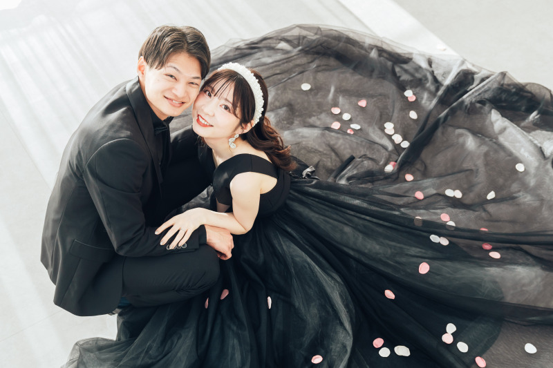 スタジオで和装&洋装