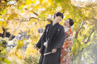 【紅葉シーズン】和装 庭園＆洋装 城ヶ島