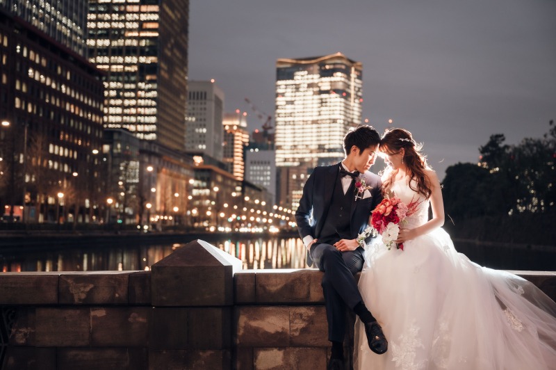 Circles Wedding　Photo＆Movie_夜景で撮影できる