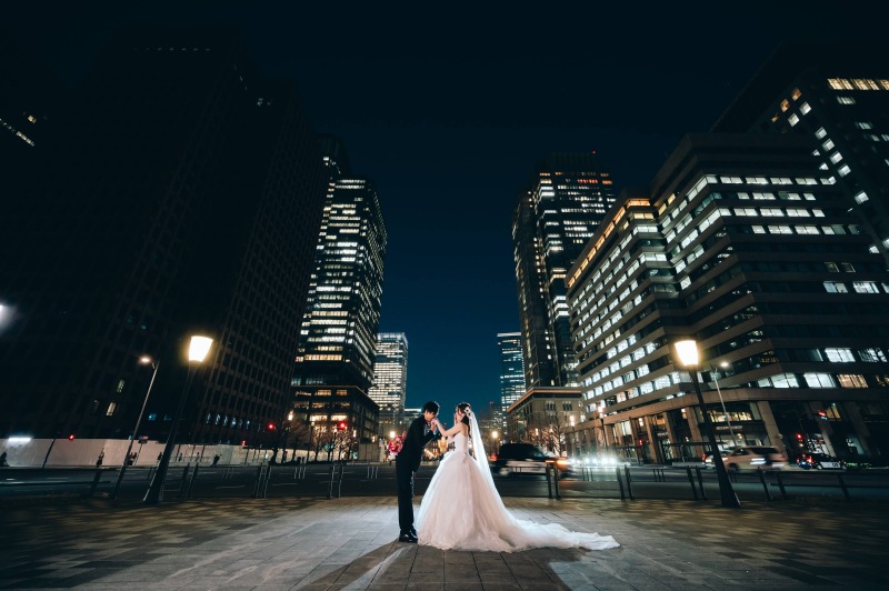 Circles Wedding　Photo＆Movie_夜景で撮影できる