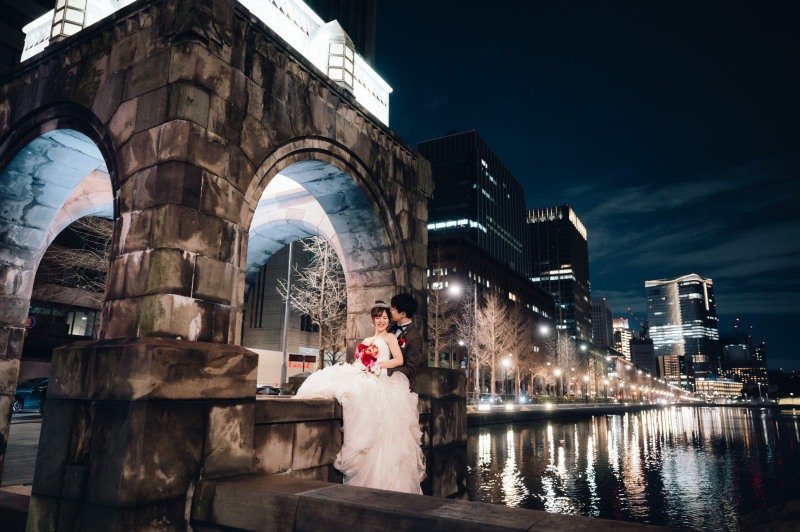 Circles Wedding　Photo＆Movie_夜景で撮影できる
