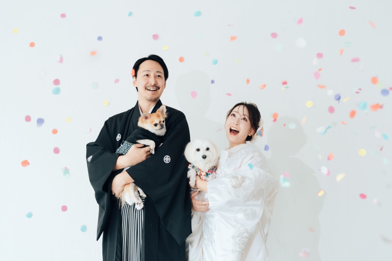 Circles Wedding Photo&Movie_ペットと一緒に撮影できる