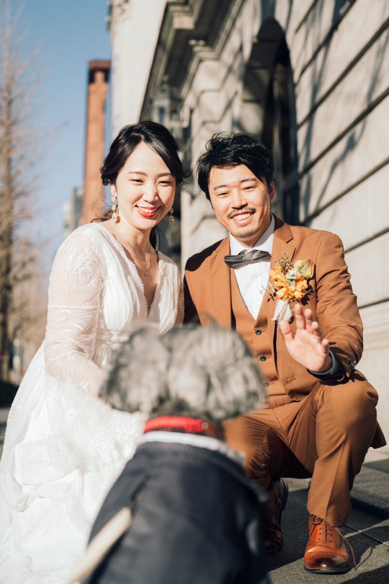 Circles Wedding Photo&Movie_ペットと一緒に撮影できる