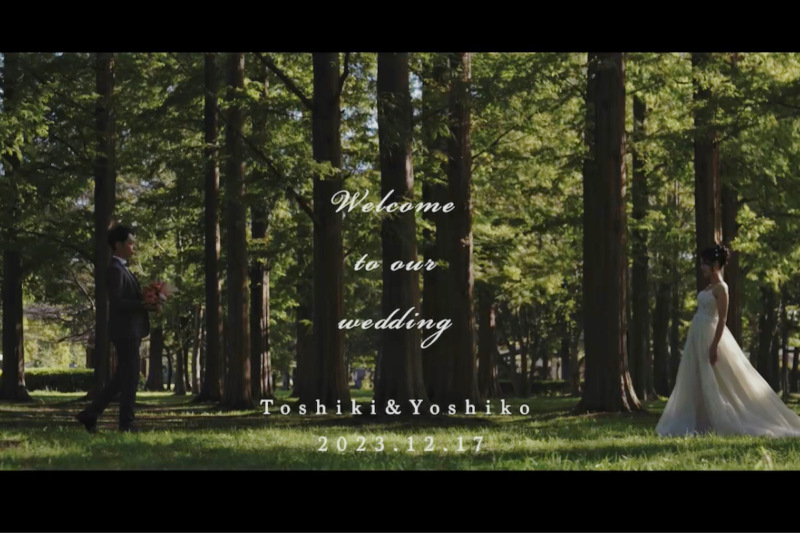 ロケーションはお二人のご希望に合わせて