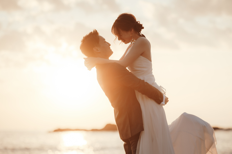 Circles Wedding　Photo＆Movie_海で撮影できる