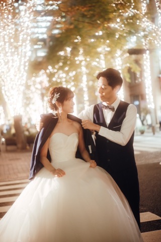 Circles Wedding　Photo＆Movie_丸の内イルミネーション【 11月〜2月限定 】