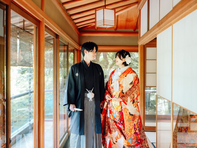 Circles Wedding Photo&Movie_庭園で撮影できる