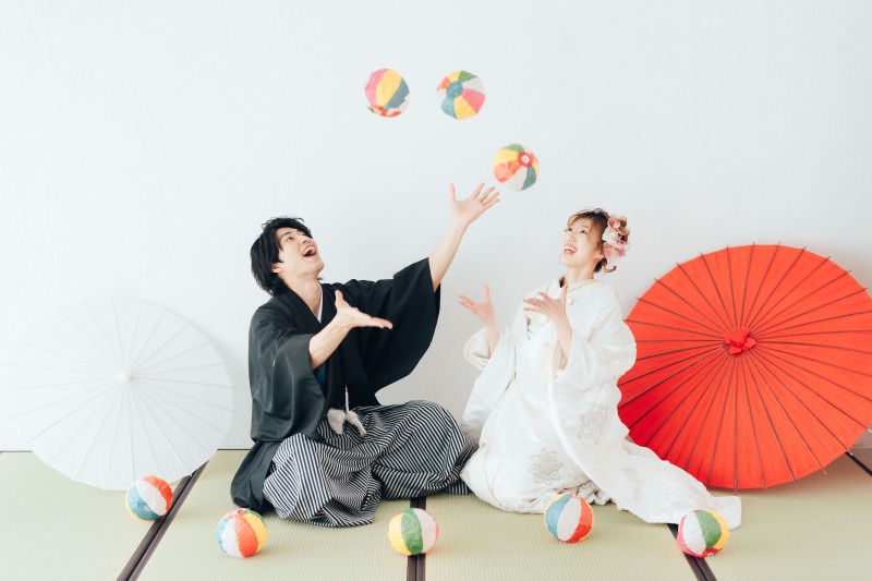 Circles Wedding　Photo＆Movie_スタジオで撮影できる