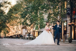 Circles Wedding　Photo＆Movie_丸の内イルミネーション【 11月〜2月限定 】