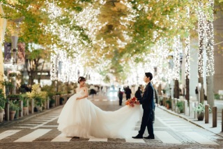 Circles Wedding　Photo＆Movie_丸の内イルミネーション【 11月〜2月限定 】