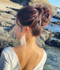 お外でのヘアチェンジもお任せください