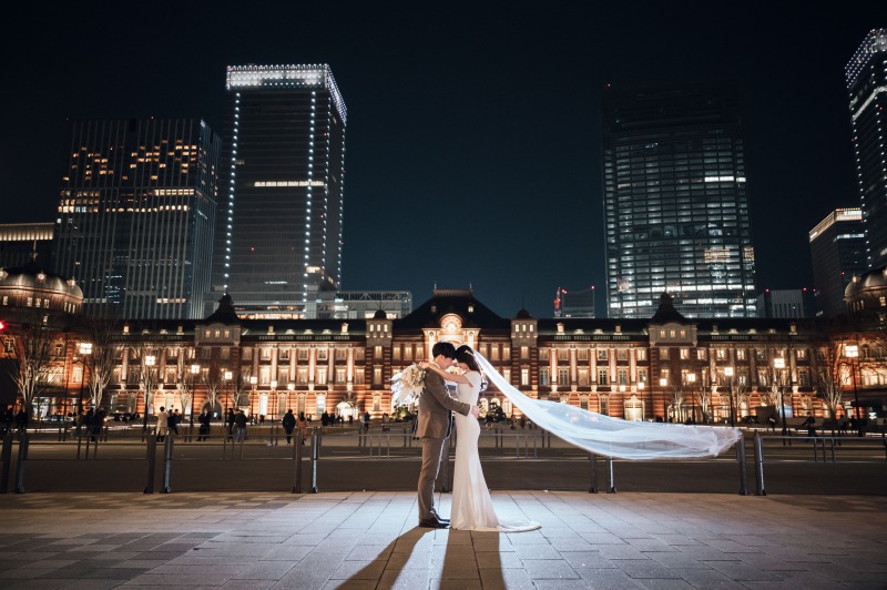 【東京駅・丸の内 DAY or NIGHT Photo撮影Plan 】衣装持込・スマホ動画撮影・ヘアチェンジ