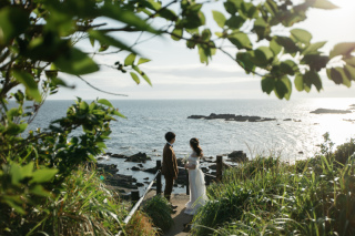 【1月成約者限定 30%割引】フォト＆オープニングムービー♢衣装レンタル込み・ドローン可・お写真全データを３週間納品