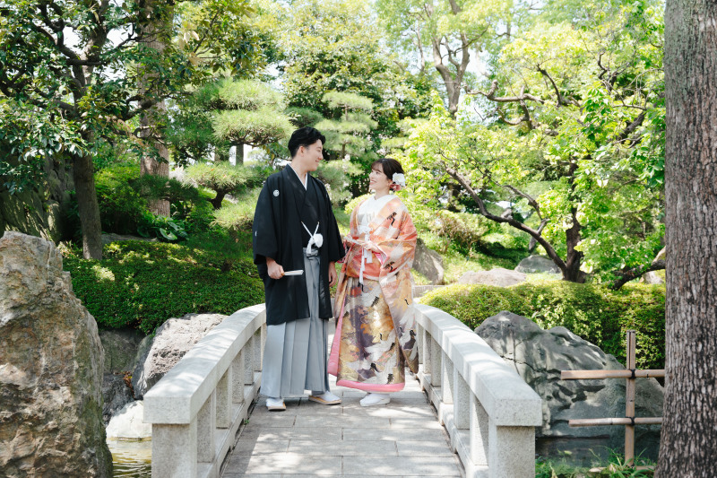 【12月成約限定⭐︎7万円割引】和装庭園＆洋装ロケーション♢衣装レンタル・ヘアチェンジ・全データ３週間納品