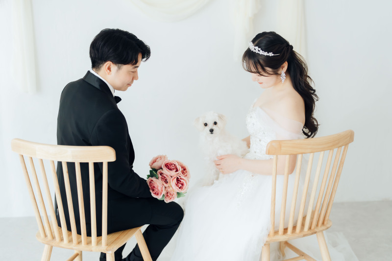 【スタジオペットPhoto撮影Plan(洋装)】衣装レンタル込み・撮影全データ3週間で納品・スマホ動画撮影・ヘアチェンジ付