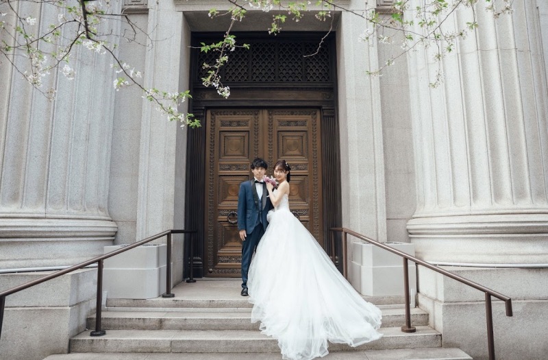 【3月成約限定⭐︎7万円割引】和装庭園＆洋装ロケーション♢衣装レンタル・ヘアチェンジ・全データ３週間納品