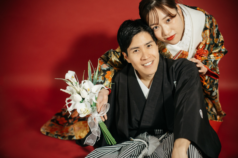 ペットOK【10月成約限定⭐︎7万円割引】和装スタジオ&洋装ロケーション撮影♢衣装レンタル・ヘアチェンジ・全データ3週間納品