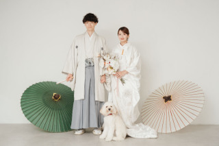 ペットOK【11月成約限定⭐︎7万円割引】和装スタジオ&洋装ロケーション撮影♢衣装レンタル・ヘアチェンジ・全データ3週間納品
