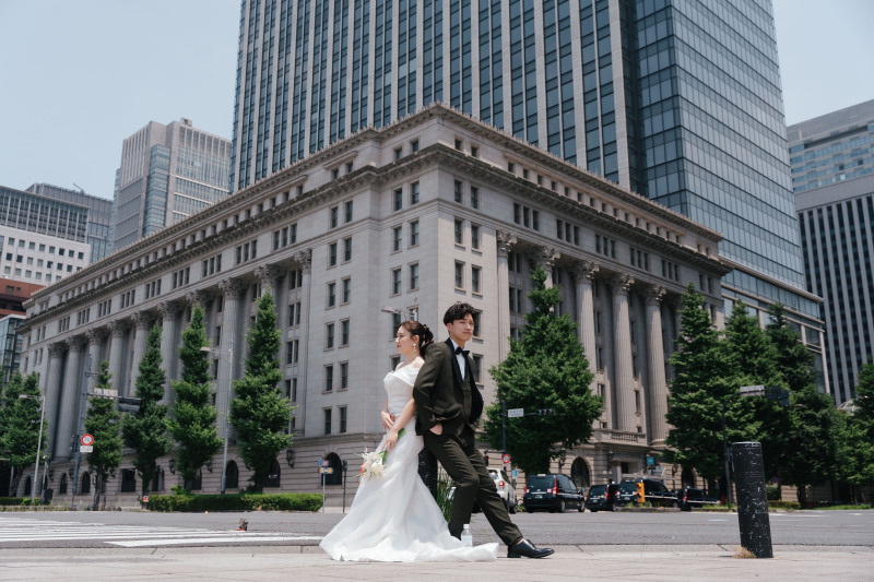 【東京駅・丸の内 DAY& NIGHT Photo撮影Plan】衣装レンタル込み・撮影全データ3週間納品・スマホ動画撮影