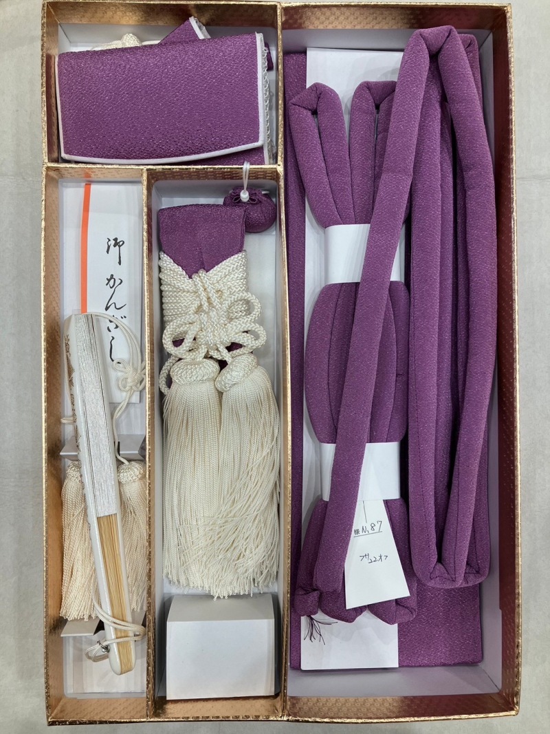 五点セット（京紫）