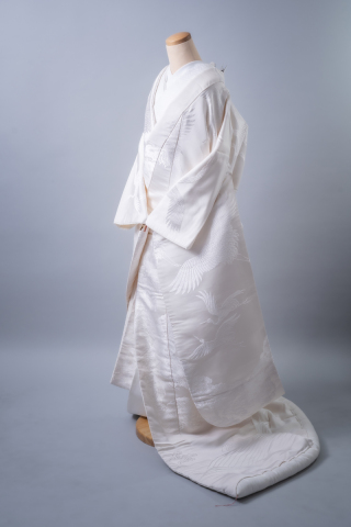 ★プラン内★白無垢「老松霞鶴文様」吉祥文様を施した正統派