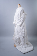 白無垢「銀コマ（緞子）」つややかな緞子地に銀刺繍が輝く