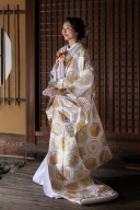 色打掛「亀甲」上品かつ格式高い亀甲文様