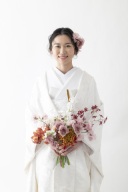 白無垢「華紋柄」唐花模様がアンティークな雰囲気