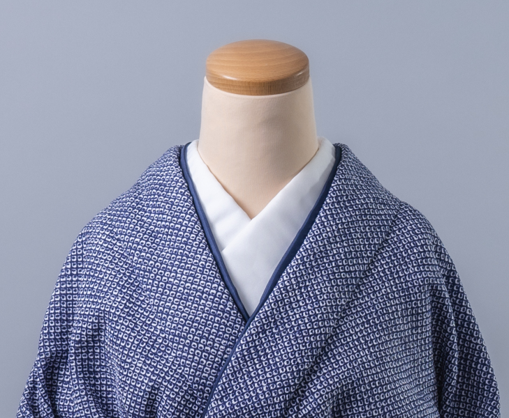 色掛下（紺しぼり）