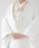 白無垢アレンジコーデ「松飛鶴流水」✖ 掛下「白金菊」