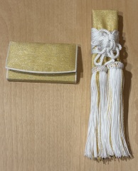 懐剣・筥迫「金織　無地」