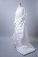 白無垢「雲取郡鶴飛翔文」大空を優雅に飛ぶ鶴